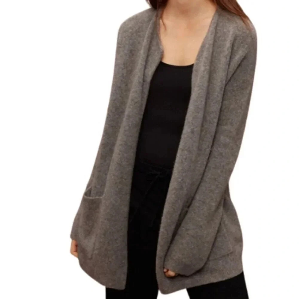 Aritzia The Group Babaton Womens XXS Open Yak Wool Marston Sweater  Cardigan